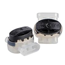 3 Connexions Éléctriques 24V IP67 Blanc/Noir - TECHN'O