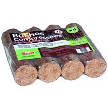 4 Bûches densifiées à haut pouvoir calorifique - FLAMINO