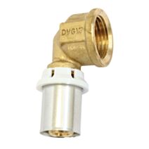 Coude femelle à sertir Multicouche D20- F20/27