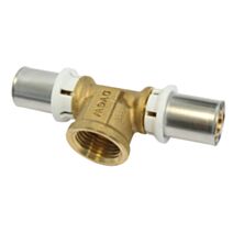 Té femelle centre à sertir multicouche D16 - 15/21 - D16