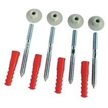 Kit fixation chauffe-eau paroi pleine Ø14 10x120mm - SOMATHERM FOR YOU