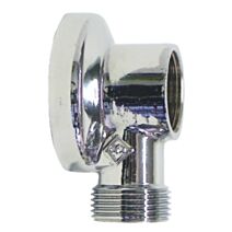 Applique chromée simple sans écrou à visser  M15/21