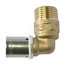 Coude à sertir mâle  PER16 - 15/21