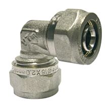 Coude égal à compression Multicouche Ø16