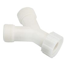 Raccord en "Y" plastique pour tuyau d'alimentation MF20/27