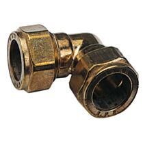 Coude laiton égal à compression Ø16