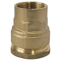 Raccord PE laiton droit femelle PE32 - F26/34