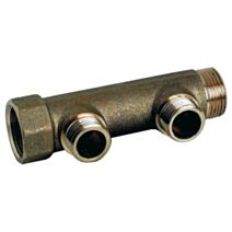 Collecteur portée plate 20/27 2 sorties