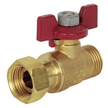 Vanne pour sortie de collecteur écrou tournant MF 15/21