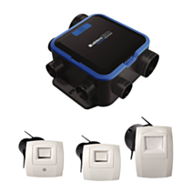 Kit VMC simple flux hygroréglable EasyHOME Compact