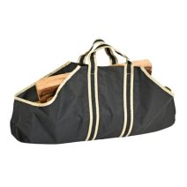 Sac à bûches Woodbag Fire noir - DIXNEUF