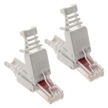 Lot de 10 fiches rj45 cat 6 sans outil zenitech