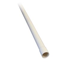 Tube IRL blanc d20 longueur 2m - PLASTO