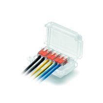 1 Boitier IPX8 + 3 bornes S221 2 entrées (Large)
