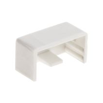 4 embouts pour moulure 20 x 10 blanc