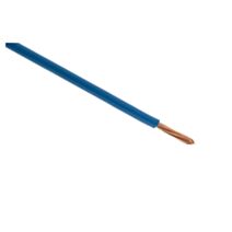 Fil d'alimentation électrique ho7v-r 6mm² bleu 25m - INOTECH