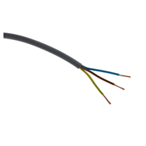 Cable ho5vvf 3x2.5 gris 5m - plasto - INOTECH