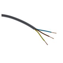 Câble d'alimentation électrique ho5vv-f 3g1 gris 10m