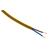 Cable ho3vvh-2f 2x0.75 or 10m - PLASTO