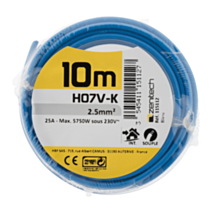 Cable ho7vk 2.5 blanc 10m - plasto - INOTECH