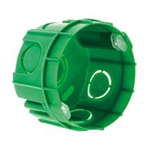 Boite maconnerie d.65 p.40mm pour appareillage vis & griffes livre avec vis