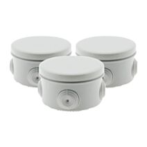 Lot 3 boites etanche d80 prof. 40mm - ip 55