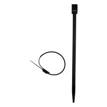 Lot 10 colliers de câblage 6x 175mm noir -zenitech