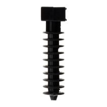 Lot de 10 embases à chevilles noir zenitech