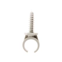 Lot de 10 clips d20 mm avec chevilles zenitech