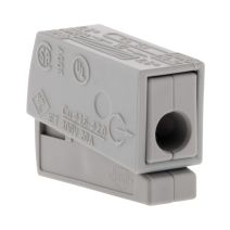 Lot 6 mini bornes s224-1 conducteur luminaire-wago