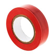 Rouleau adhesif 15mm x 10m rouge - zenitech