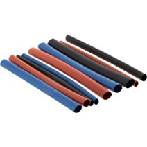 30 gaines thermorétractables fils de Ø1.6 à 5 mm 3 couleurs - ZENITECH