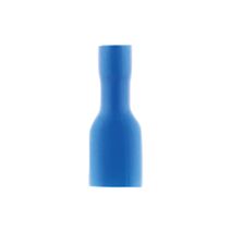 10 cosses bleu clips f isolés 6,3 mm zenitech