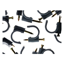 20 ATTACHES PLASTIQUES 12 GRIS