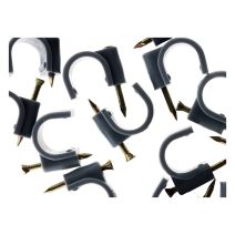 20 attaches plastiques d10 gris zenitech