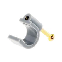 100 attaches d6 gris zenitech