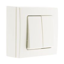 Va & vient Double 10a saillie borne auto blc bel'vue - INOTECH