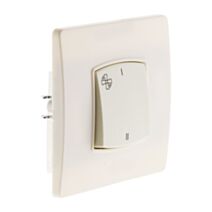 Commande vmc borne-auto vis + griffes blanc - diwone