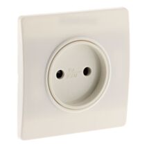 Prise 2p 16a borne-auto vis + griffes blanc - diwone