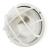 Hublot - rond - 100W à vis -IP44 - class2 + grille