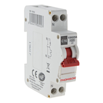Disjoncteur à vis PH+N 16A Coupure 4,5KA NF - THOMSON