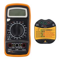 Multimetre antichoc 17 calibres 6 fonctions - LIFEDOM