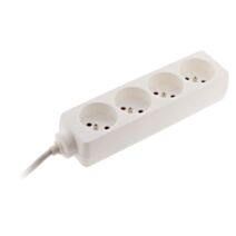 Multiprise 4 prises 16a 2P+T blanc - ZENITECH