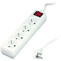 Multiprise 4 Prises 16A + Terre + Interrupteur à Voyant - ZENITECH