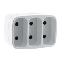 Fiche 3 prises Triplite 6a façade blanc