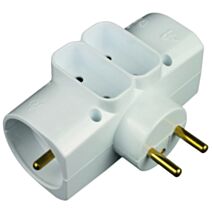 Fiche 4 prises Quadriplite Latérale Blanche - ZENITECH