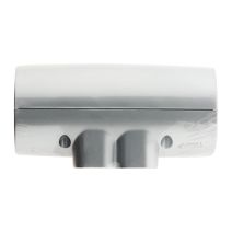 Quadriplite 2x 16A+2x 6A latérale Inox-Chrome