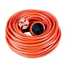 Rallonge électrique de jardin Orange 3G1.5 25m - ZENITECH