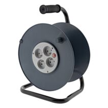 Enrouleur 4 Prises sans câble capacité 40m - ZENITECH