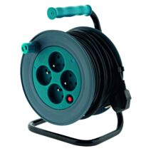 Enrouleur ménager Turquoise 3G1mm² 15m